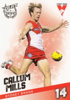 2017 Select Certified #194 Callum Mills Front